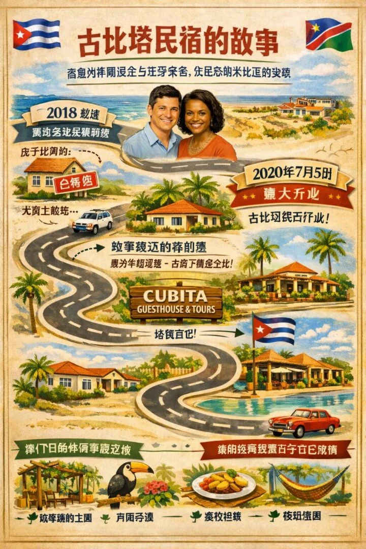 Cubita Guesthouse的故事——古巴与纳米比亚之梦